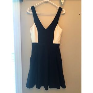 Black and White Party Dress